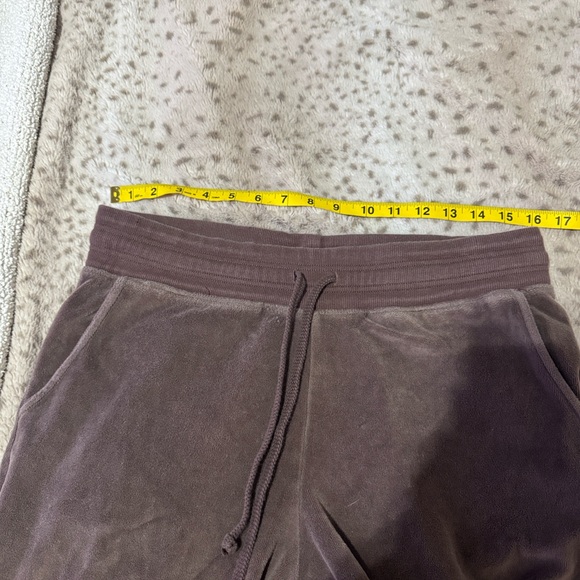 Aerie Brown Velour Hoodie and Flare Bottoms Set - Picture 7 of 8